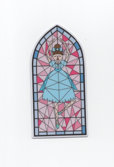 Denali & Co. - Wholesale Sticker - Nutcracker, Clara, Rat, Stained Glass Christmas Sticker6