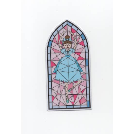 Denali & Co. - Wholesale Sticker - Nutcracker, Clara, Rat, Stained Glass Christmas Sticker6