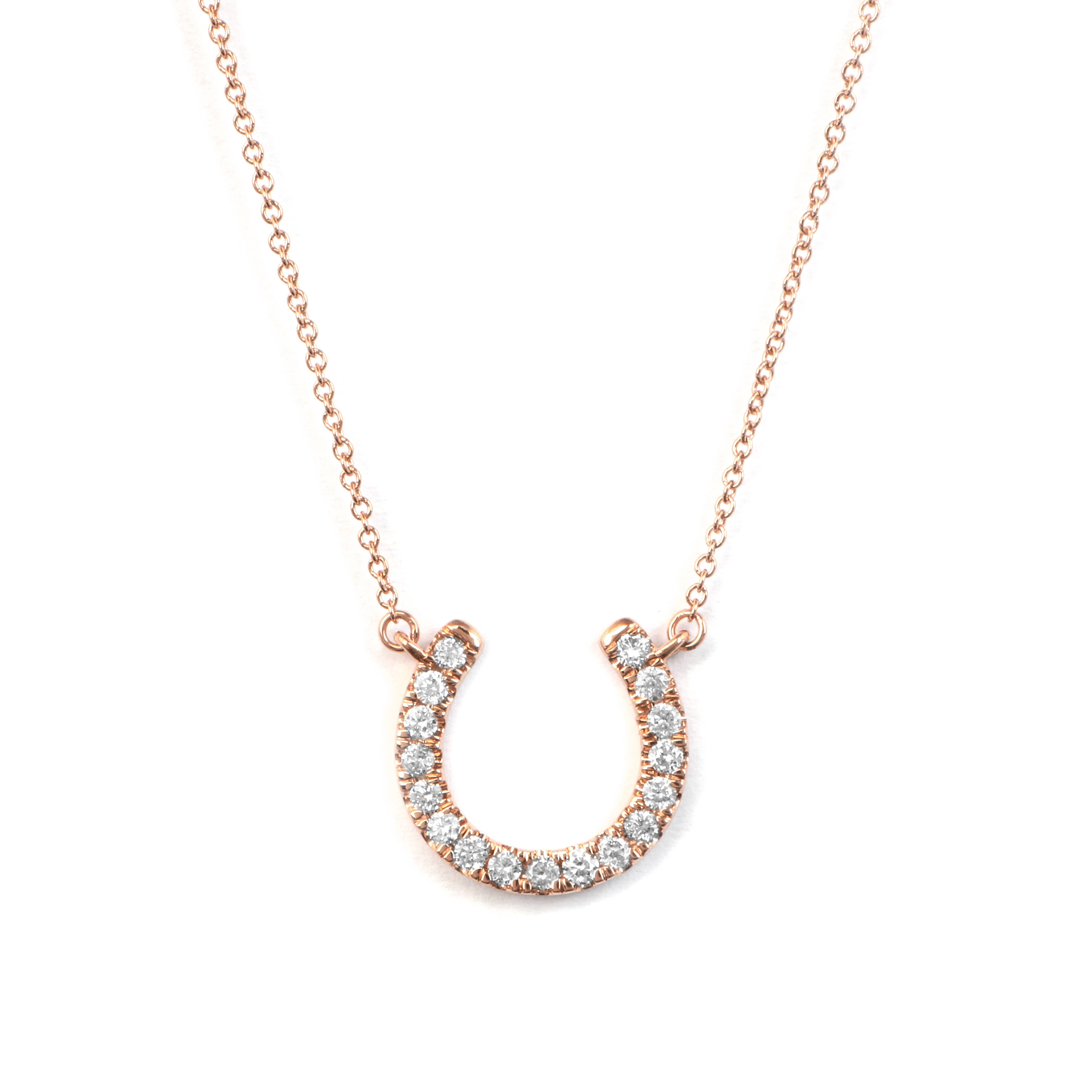 De Couer New York - Wholesale Pendant/Charm Necklace - 1/3ct TDW Diamond Pendant Necklace in 14K Gold for Women1