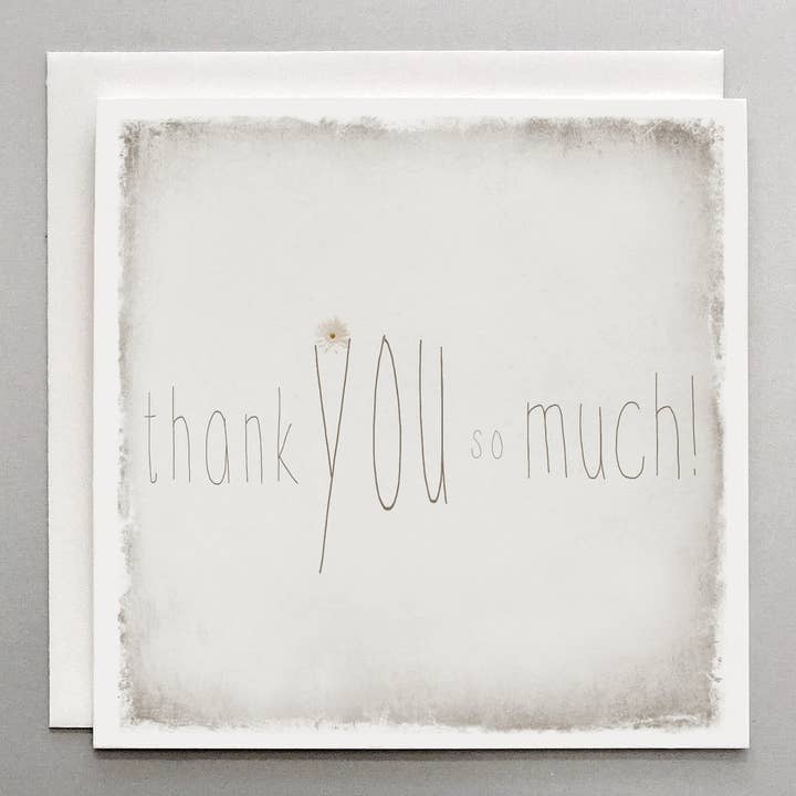 Thank You So Much Card for wholesale by Susan Case Designs