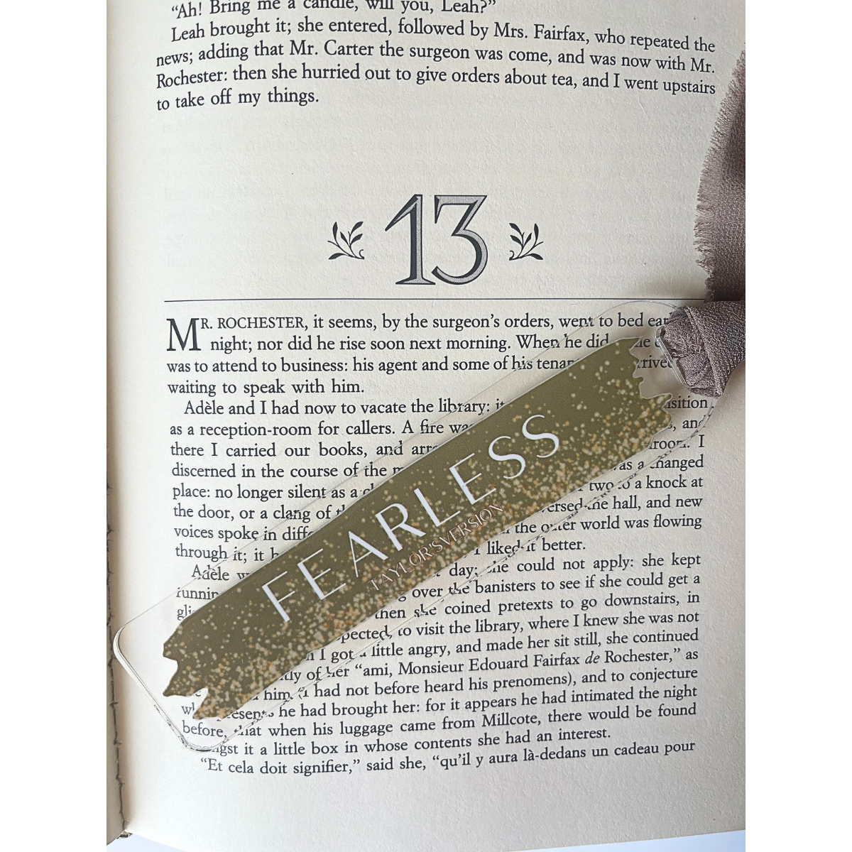 Typo Lettering Co - Wholesale Bookmark - Tay inspired album acrylic bookmark w/ribbon10