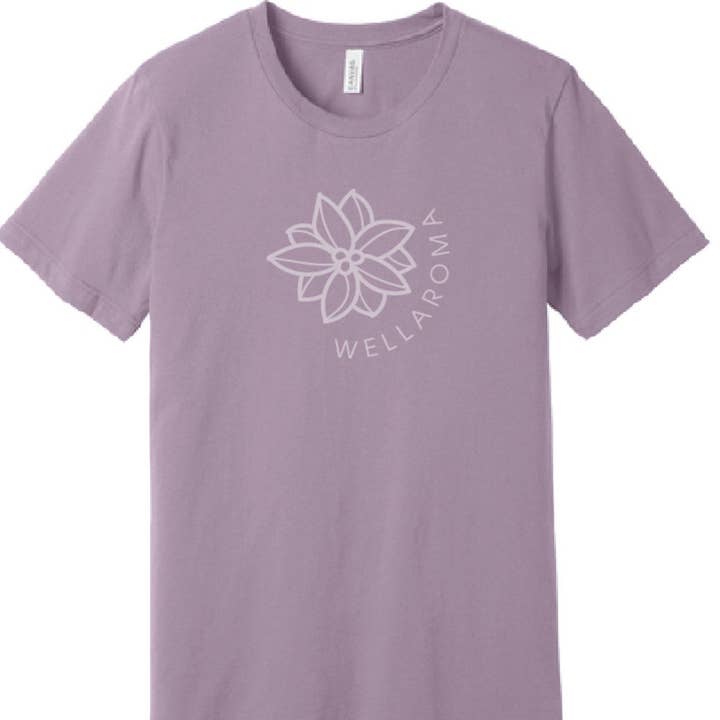Maglietta viola per la vendita all'ingrosso da parte di Wellaroma