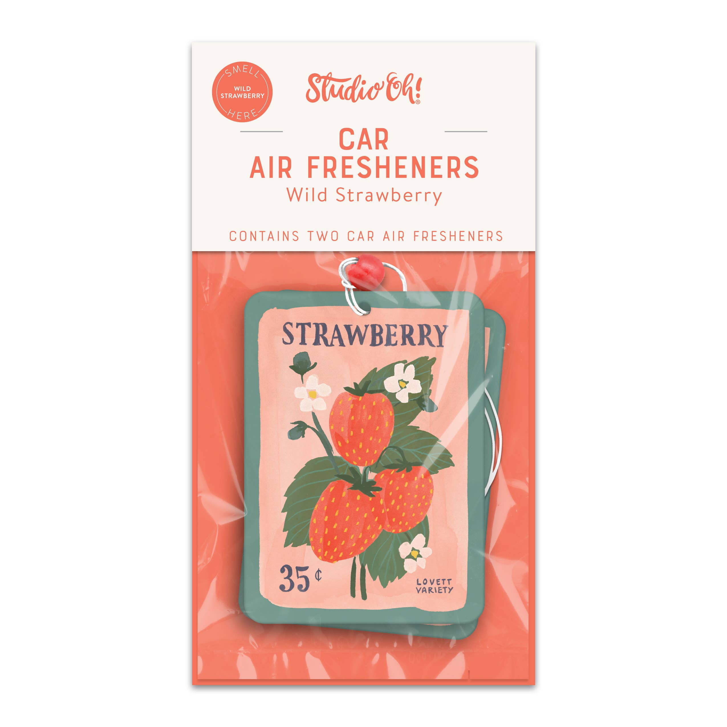Studio Oh! - Wholesale Car Freshener - Women's - Strawberry Seeds Car Air Freshener2
