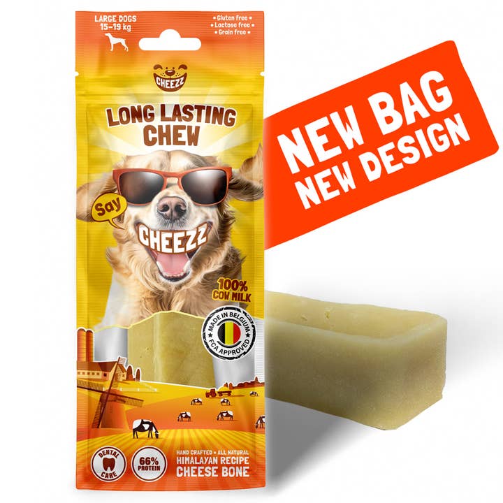 Himalayan Dog Chews Ziplock bag (1 pcs of 140g) for wholesale by United Pet Brands