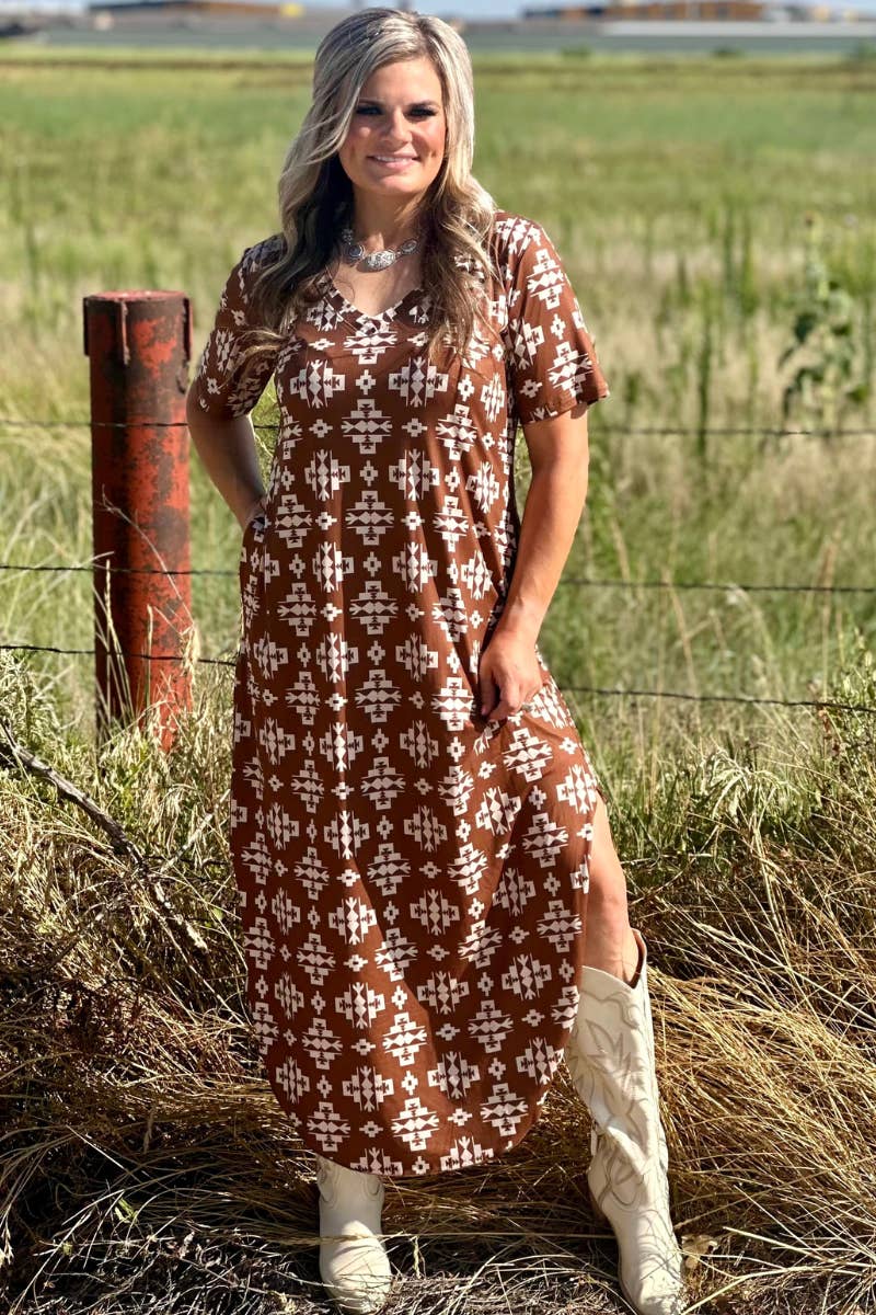 Sterling Kreek - Wholesale Dress - Women's - Meet Me In Wyoming Maxi Dress