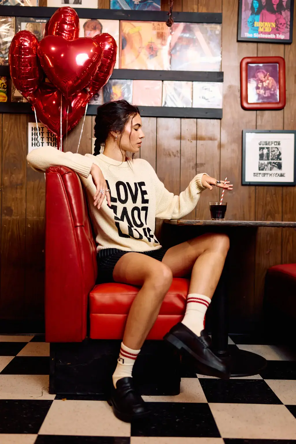 Spiritual Gangster – Großhandel Strickpullover – Damen – Love Mantra Pullover1