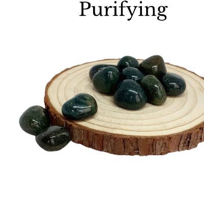 Bloodstone Crystal Trommelsteen voor wholesale door A Thousand Crystals