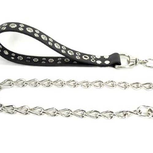 Leather Tentacle Leash for wholesale by Axovus