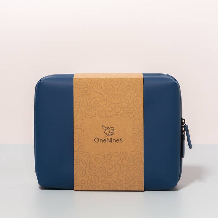 OneNine5 - Wholesale Toiletry Bag - Unisex - Eco Travel Wash Bag, Havelock Blue9