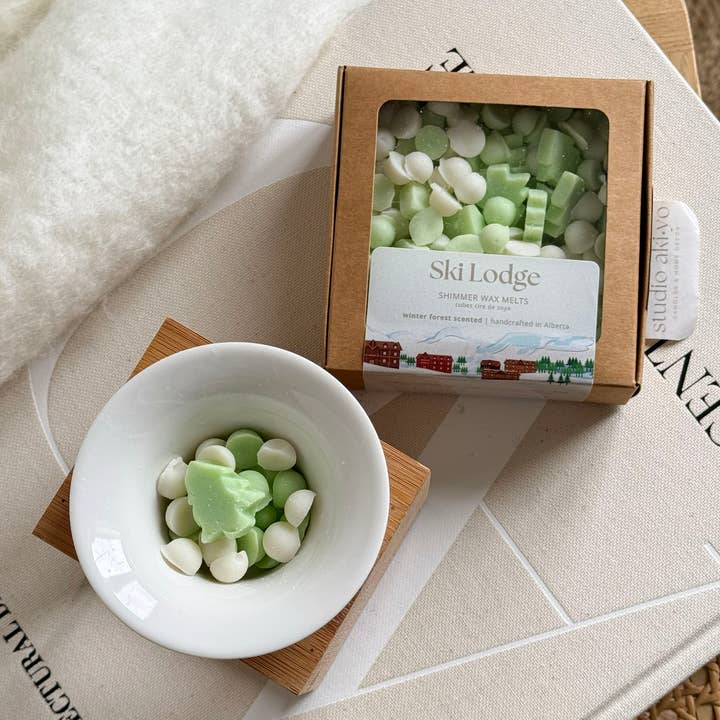 Ski Lodge Wax Melt Scoopies | Holiday | Winter Essentials for wholesale by Studio Akiyo