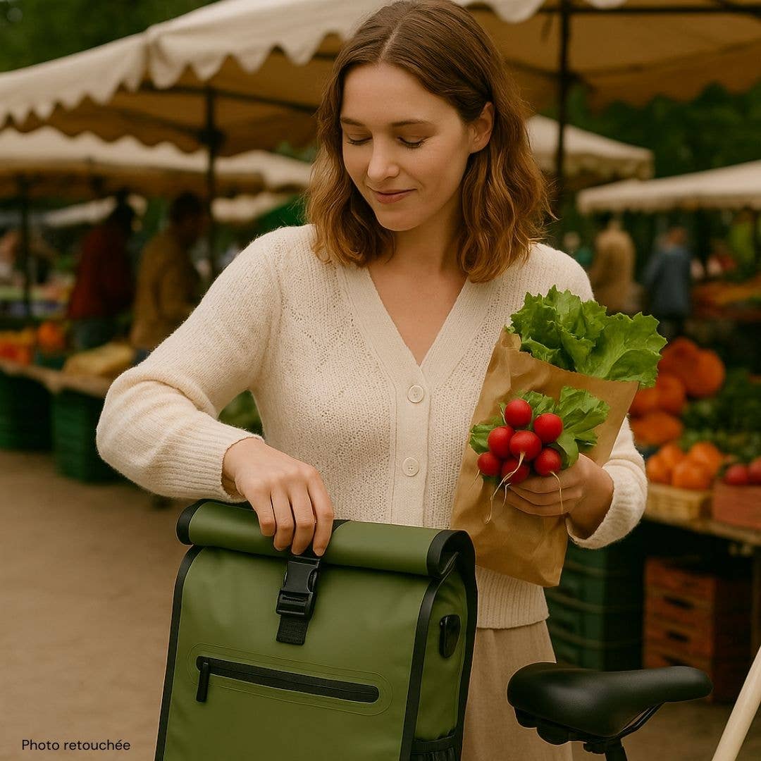 BADAWIN - Wholesale Biking Accessories - Aaron Green Badawin Bicycle Luggage Carrier Bag 4