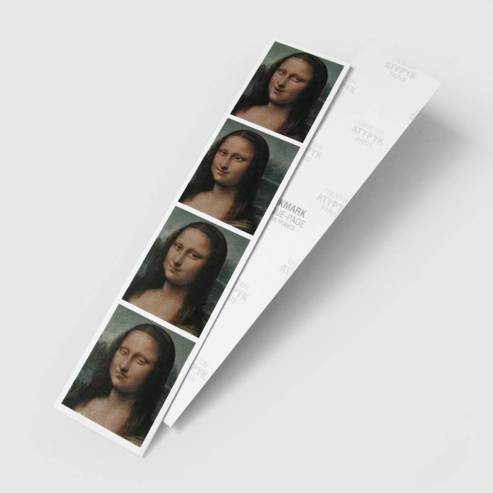 Atypyk - Wholesale Bookmark - Mona Lisa Bookmark0