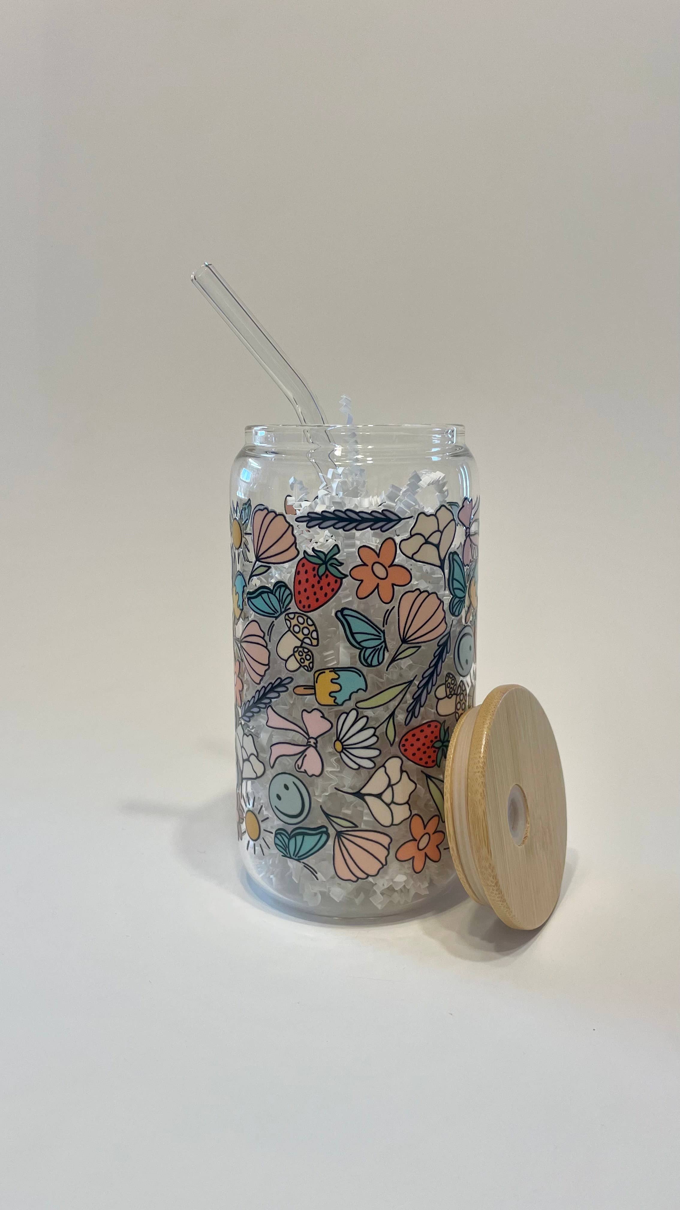 Amelia & Co - Wholesale Drinking Glass/Cup - Groovy Glass Can Cup, Libby Glass 2