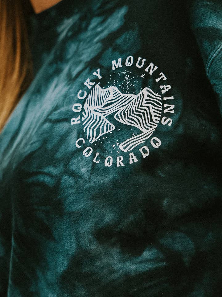 Snow Business USA - Wholesale Graphic Sweatshirt - Unisex - Down The Colorado River Tie-Dyed Sweatshirt7