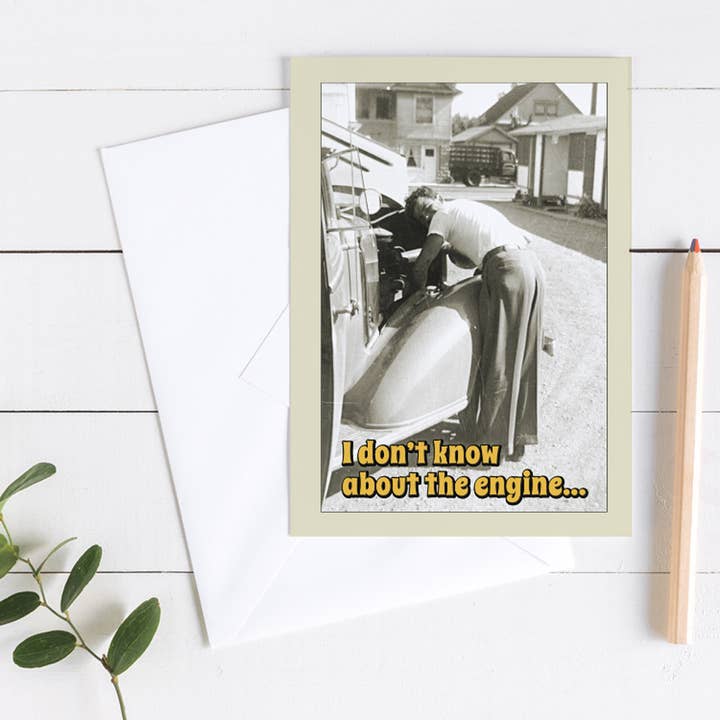 Funny Men's Birthday Card for wholesale by Wright Card Company