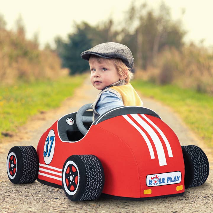 Speedster Pluche Kinder Katoenen Speelgoedauto voor wholesale door Role Play