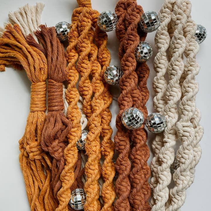 Knotted - Wholesale Hanging Planter - Disco Macrame Plant Hanger