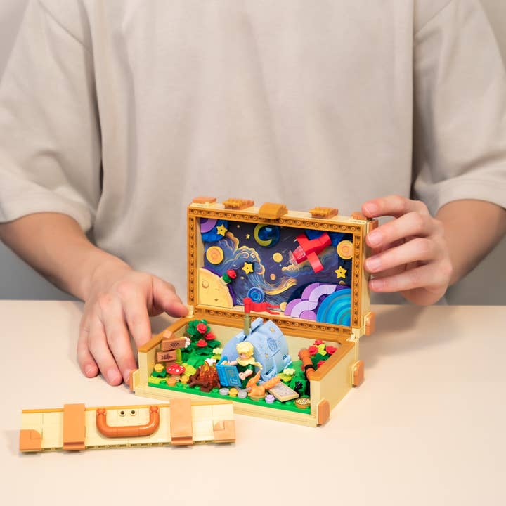 Hands Craft - Wholesale Building Set - Kids - Building Bricks: Le Petite Prince - Suitcase
