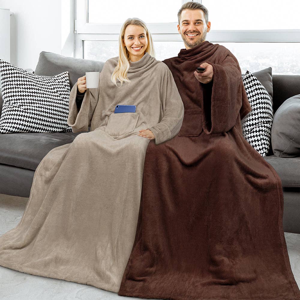 Pavilia - Vendita all'ingrosso Plaid - Coperta con maniche - Tasca applicata180