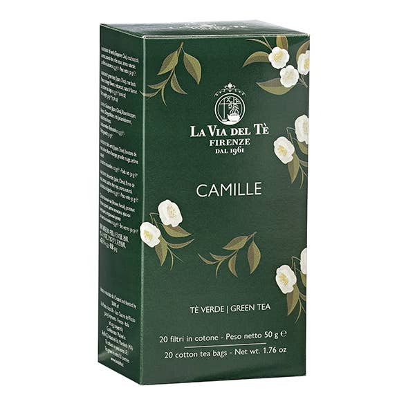 Zia Pia - Wholesale Tea Bags - Camille Tea Blend - 20 Tea Bags By La Via del Té