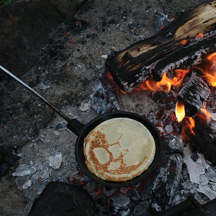 Rome Outdoor Cookware – wholesale Cast iron skillet – Family Campfire Skillet - Cast Iron by Rome #1024
