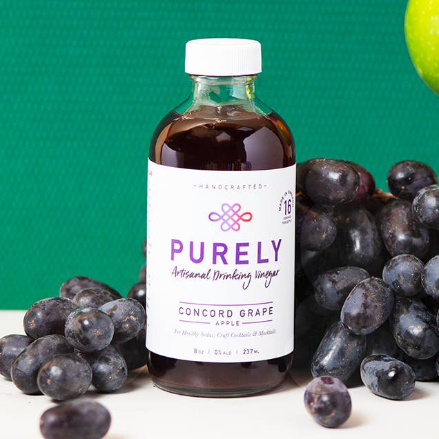 Botanical Elixir Mocktail Infusion - Concord Grape Apple for wholesale by Purely Drinks