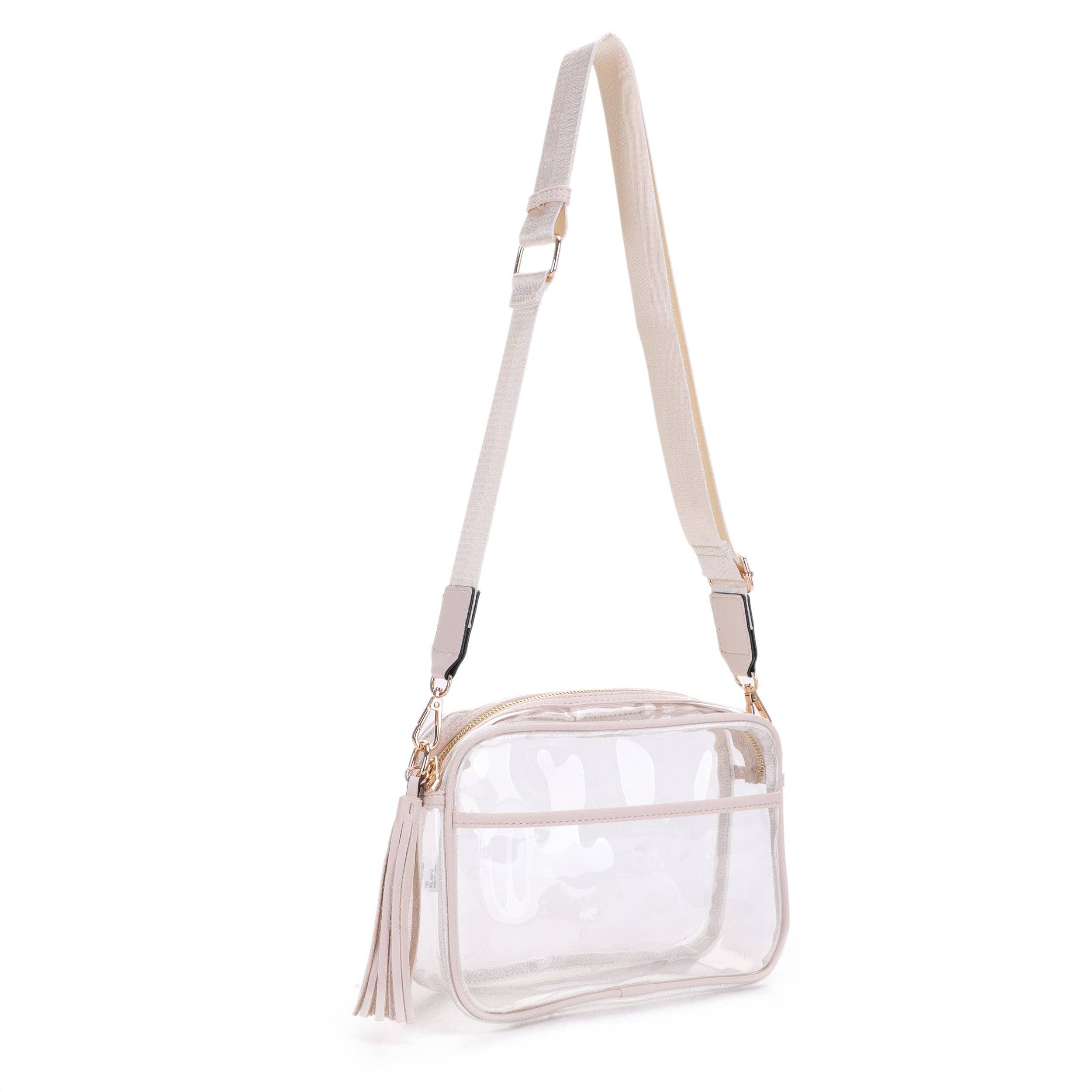 Isabelle Handbags - Wholesale Crossbody Bag - Women's - CR20413 Clear Crossbody Camera Bag1