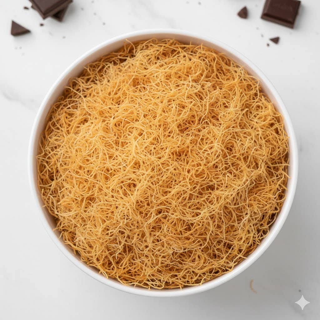 Aladdin – wholesale Baking chocolate – Roasted Kataifi Kadayif Dubai Chocolate - Turkish Premium 
2