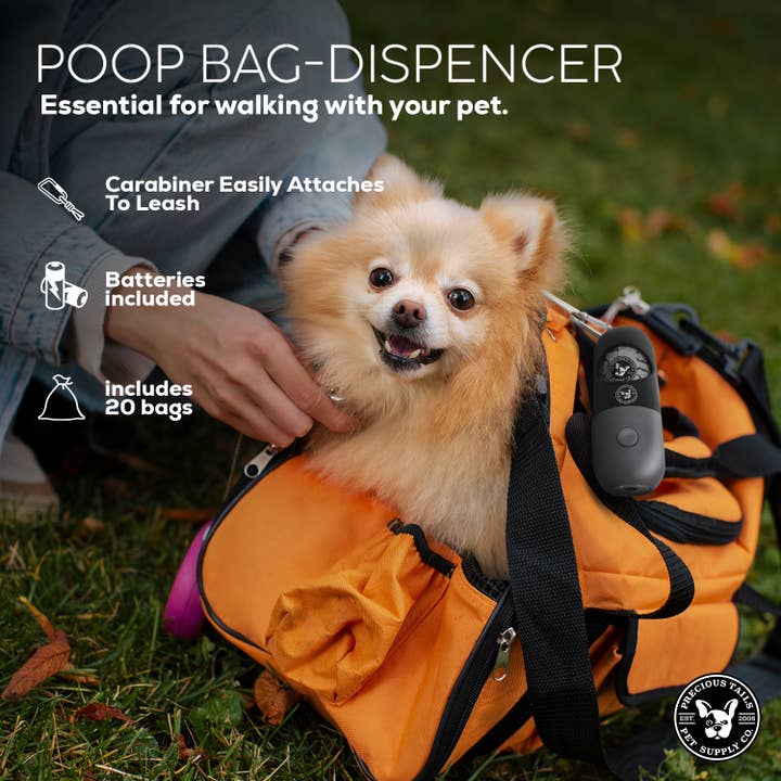 Precious Tails - Wholesale Pet poo bag - P.T. Supply Co. Flash N Bag LED-Lit Poop Bags with LED Light4