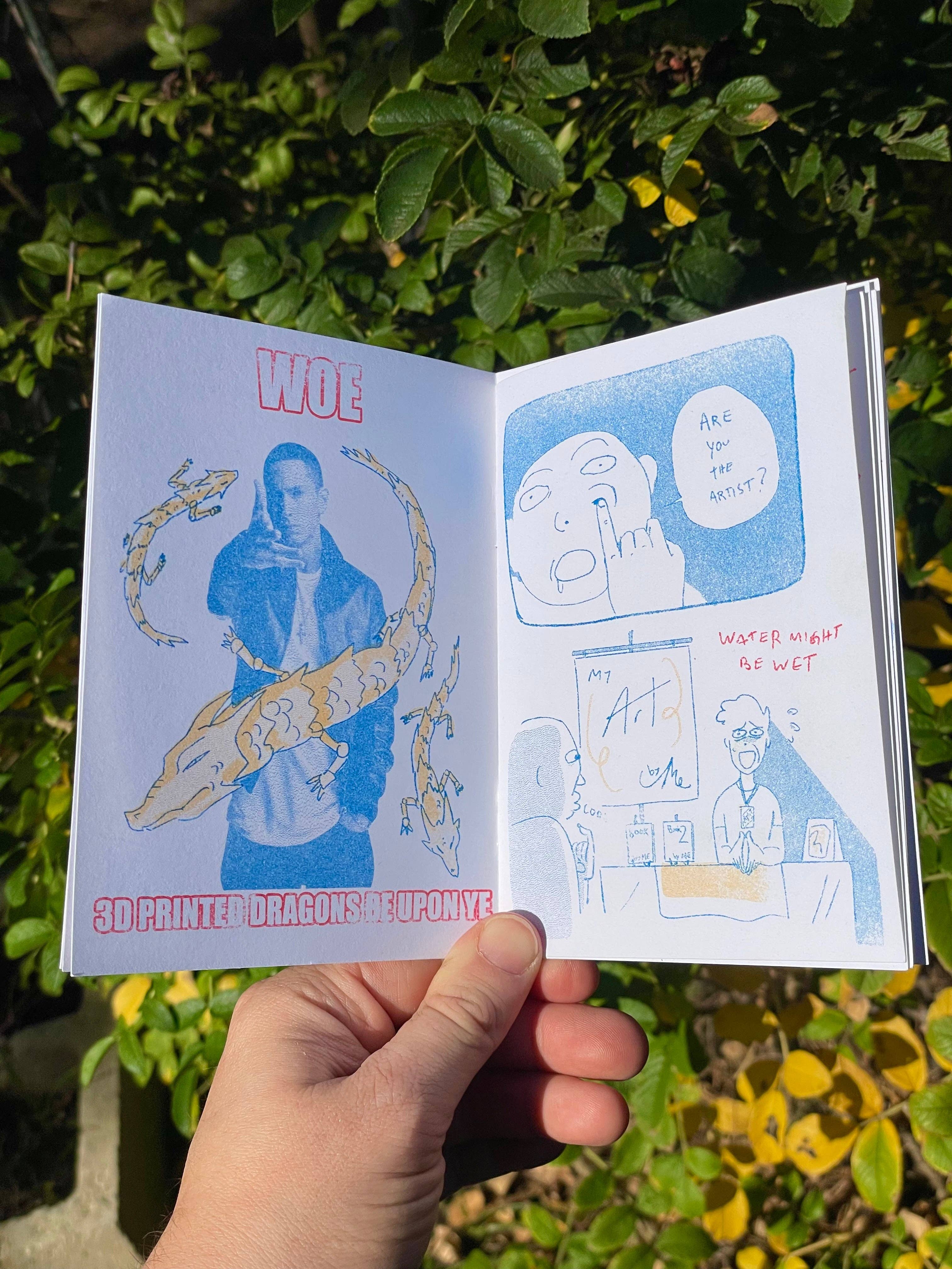 coralroot - Wholesale Humor Book - Convention Field Guide Zine2