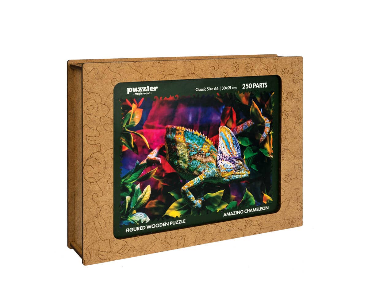 Woodlika - Wholesale Puzzle - Adult - Chameleon Wild Nature Puzzle (250 pieces)
3