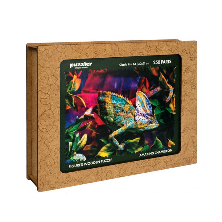 Woodlika - Wholesale Puzzle - Adult - Chameleon Wild Nature Puzzle (250 pieces)
3