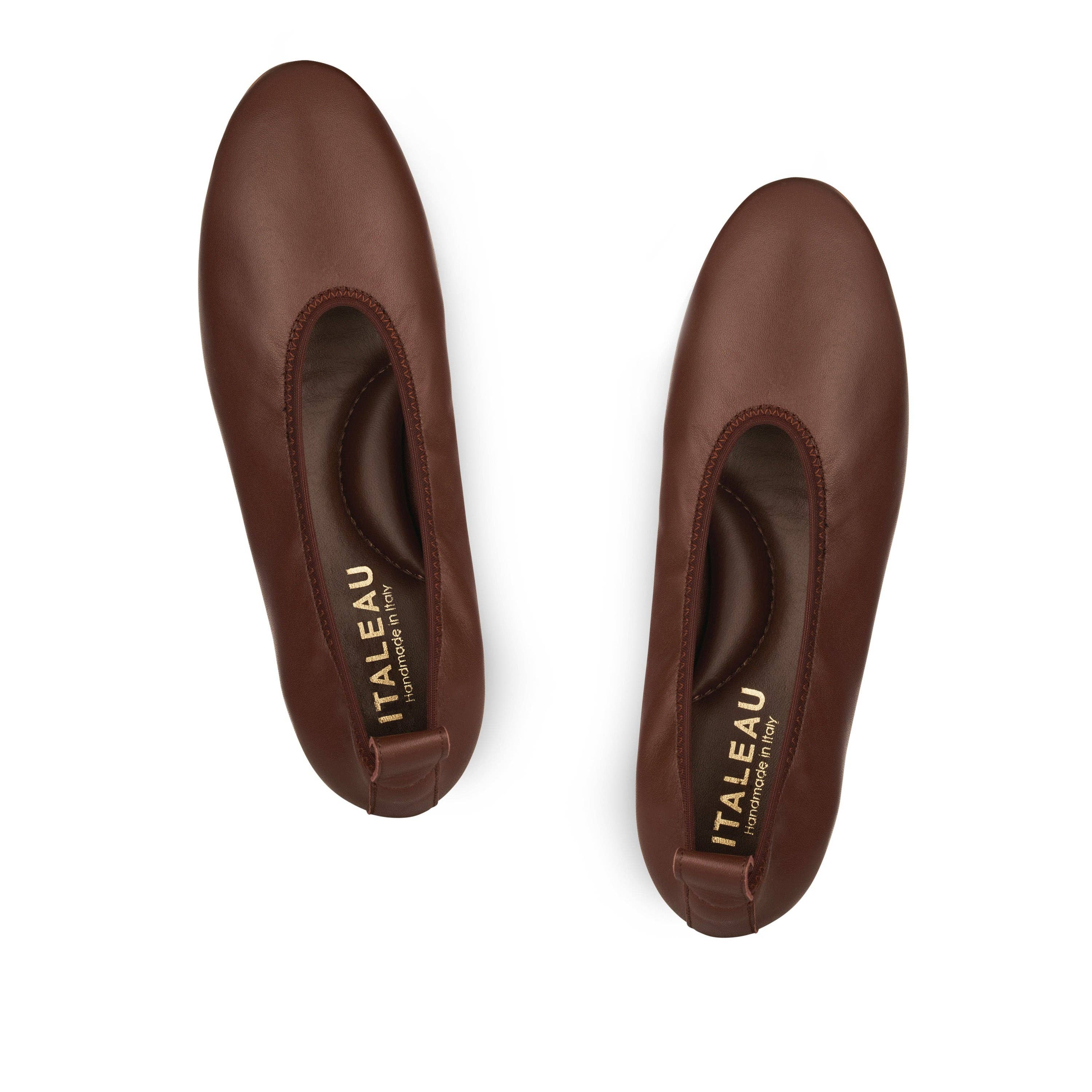 Valleria Flexlite Flats Chocolate for wholesale on Faire2