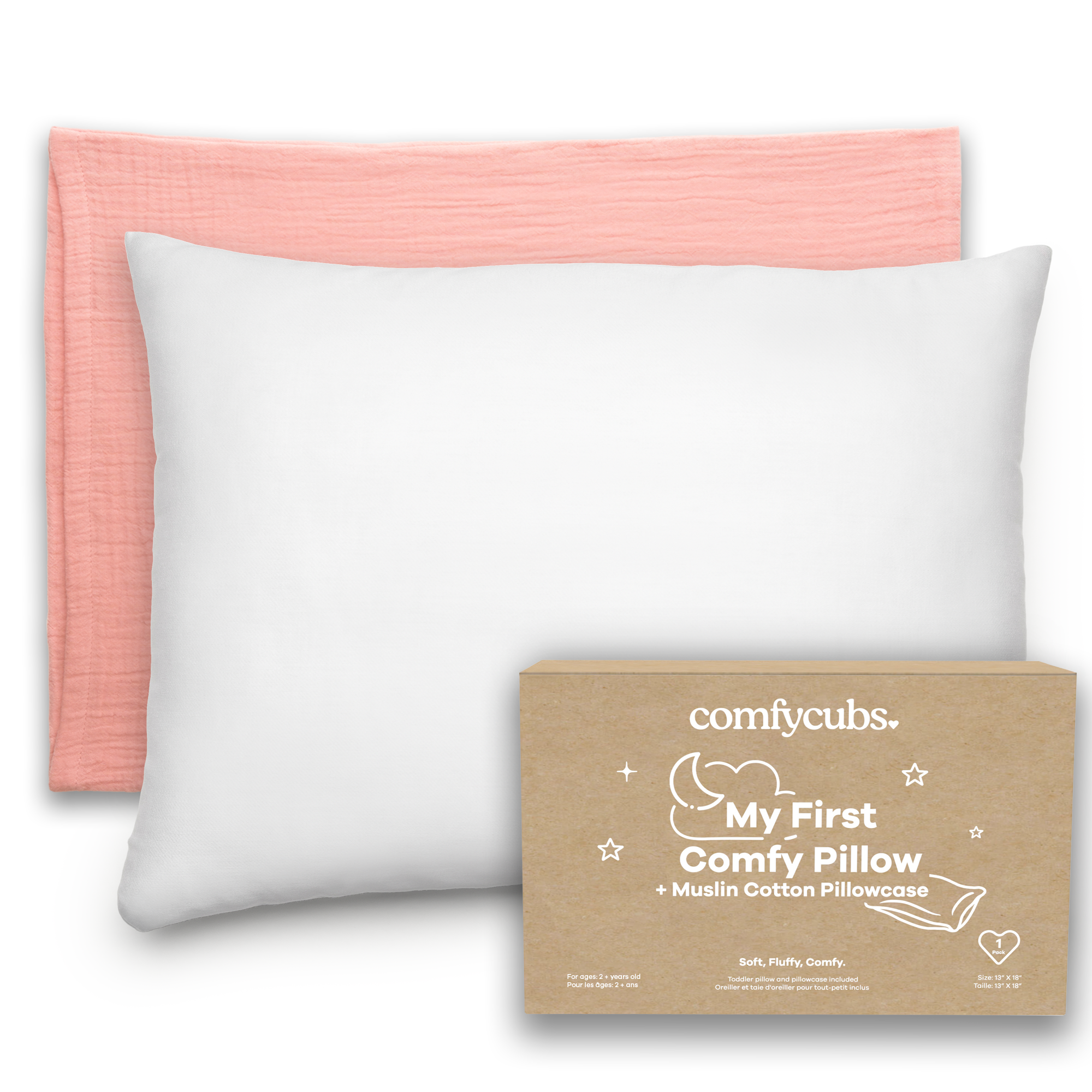 Comfy Cubs - Wholesale Pillow/Cushion - Kids & Baby - Toddler Pillow, Breathable Kids Travel Pillow by Comfy Cubs0