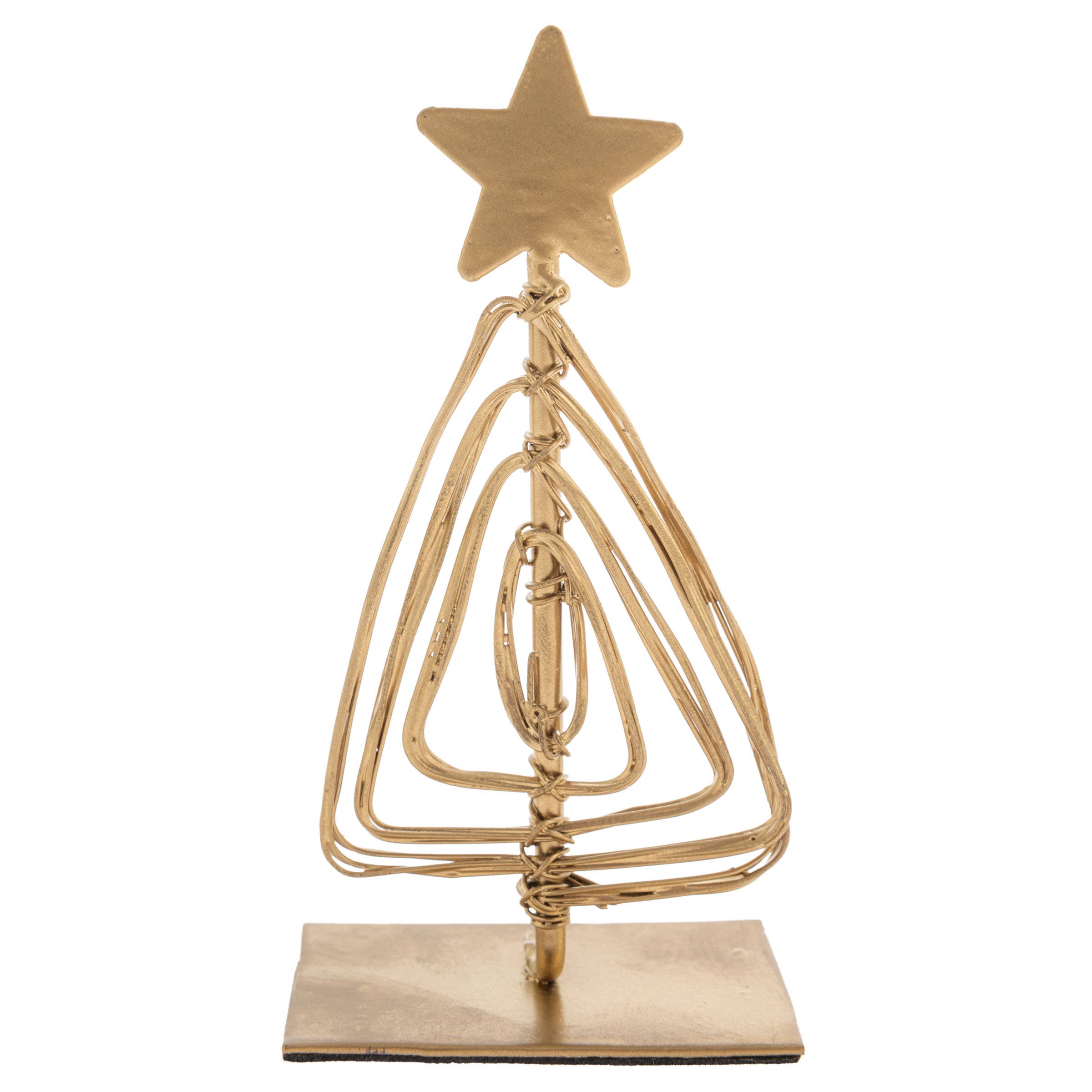 Karma - Wholesale Christmas Decoration - Spiral Wire Flat Trees1