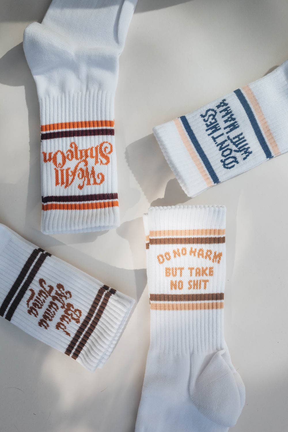 The Bee & The Fox – wholesale Socks – Women's – Do No Harm, Take No Shit | Socks3