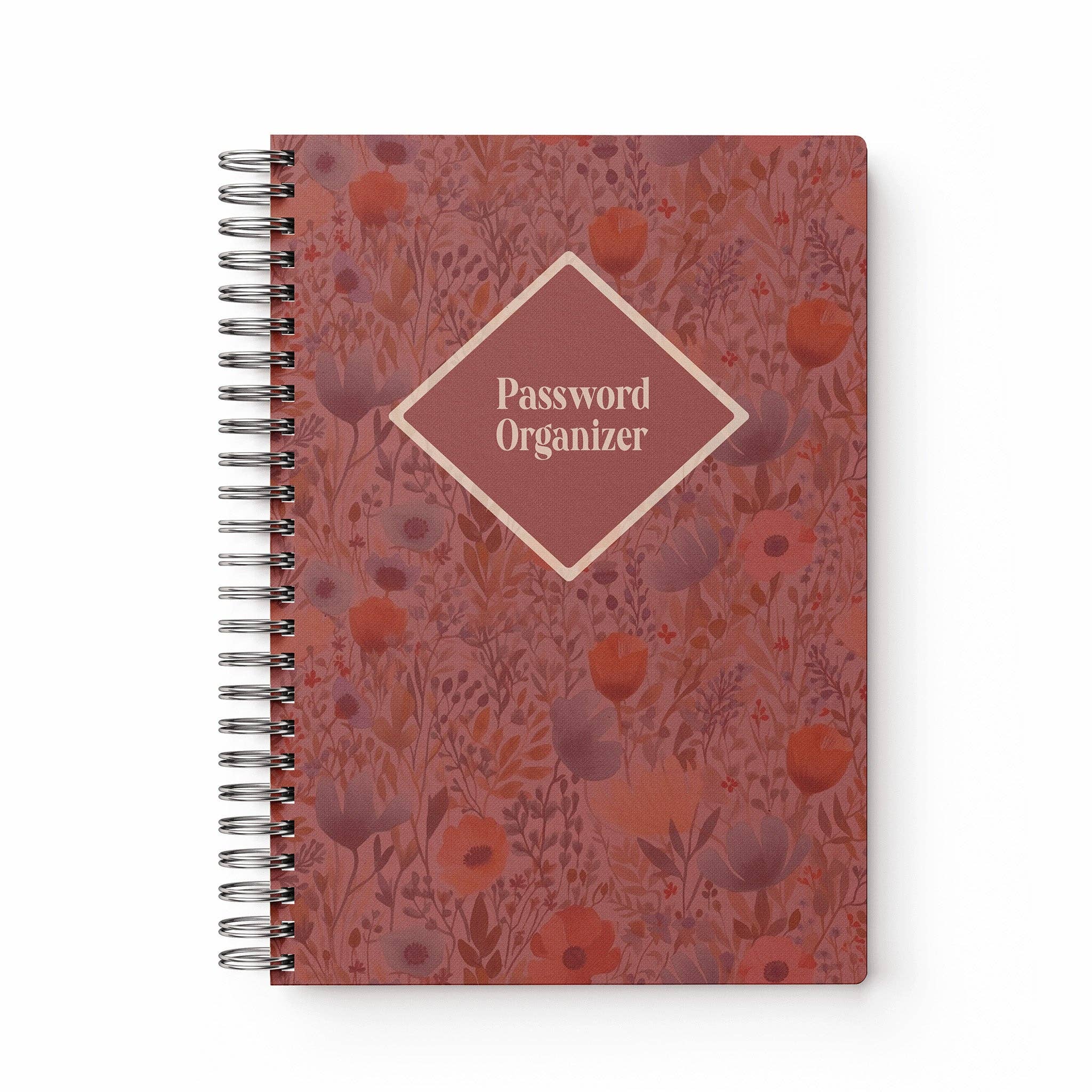 Line & Script - Wholesale Journal/Diary - Blossom Meadows Password Organizer Notebook
