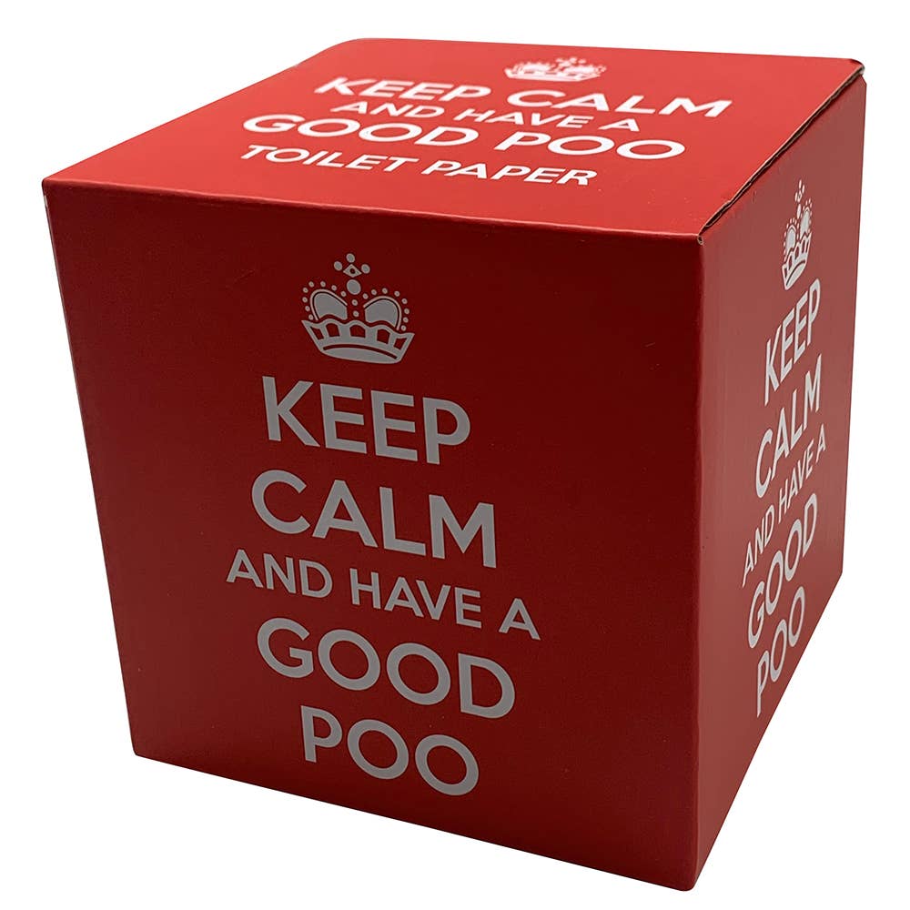 The Diabolical Gift People - Novelty Gifts, Christmas Gifts - Wholesale Toilet Paper - Keep Calm Loo Roll - Toilet Paper, Father's Day1
