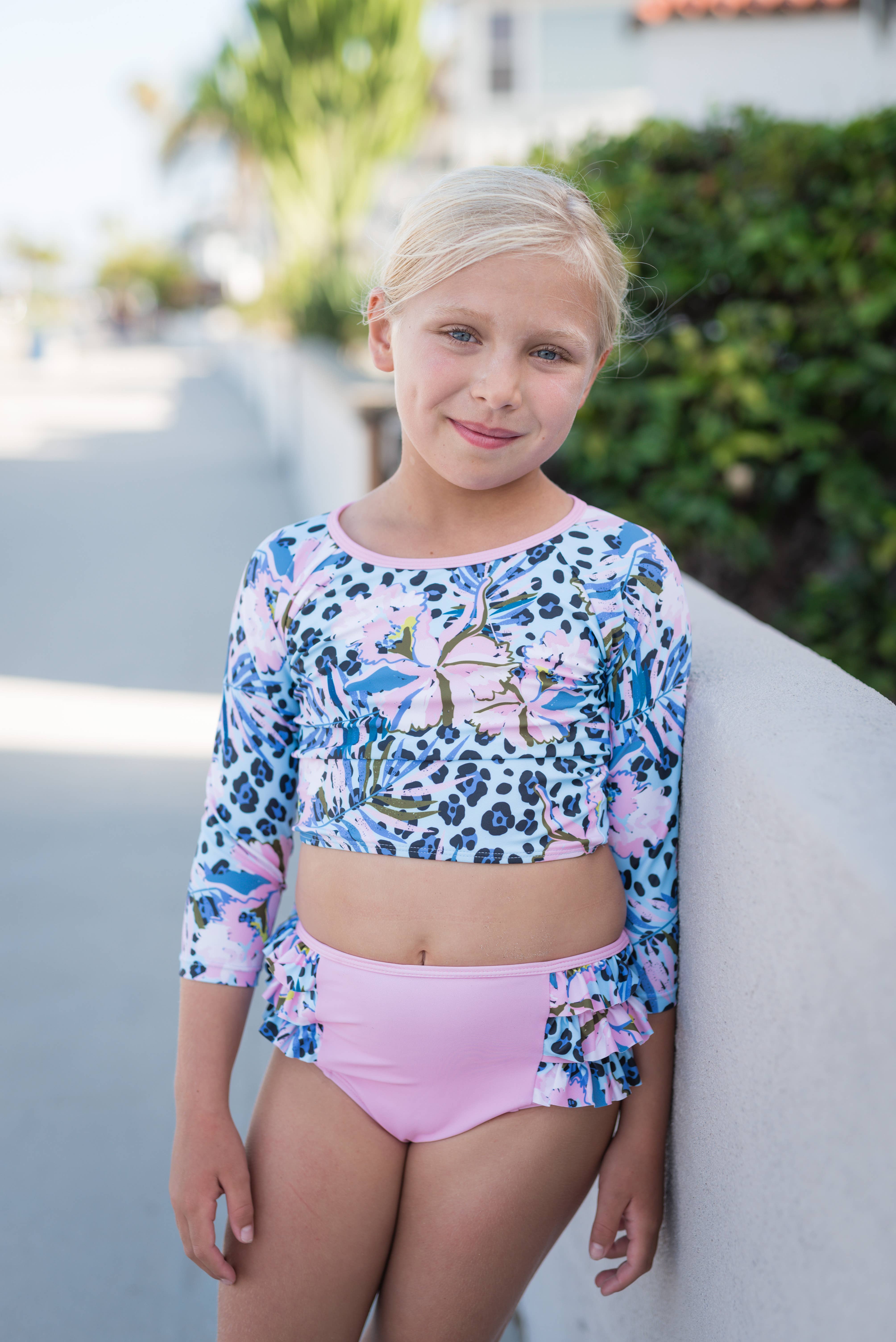 Blueberry Bay - Vendita all'ingrosso Costume da bagno a due pezzi - Bambini - Palmilla Dolce Costume Da Bagno Due Pezzi9