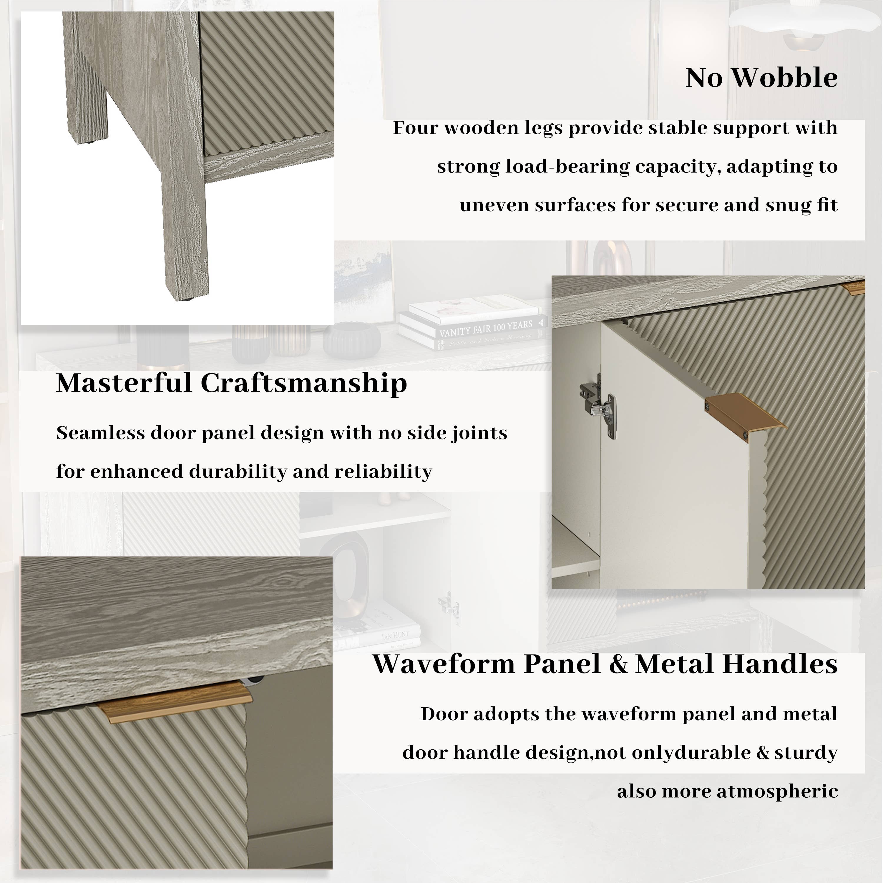 39F Inc. - Vente Armoire - Buffet de rangement industriel en métal/bois23