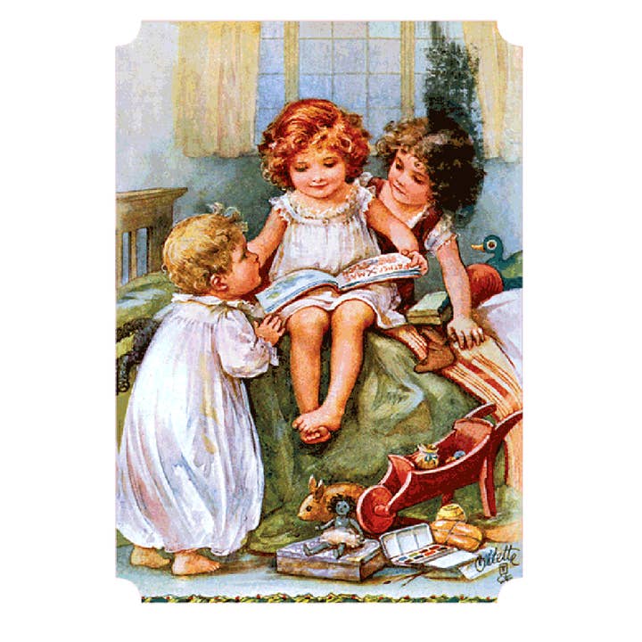 Laughing Elephant - Wholesale Sticker - Vintage Christmas - Holiday Sticker Box3