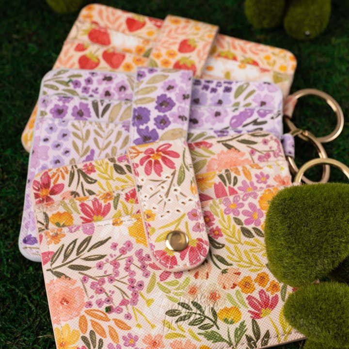 Cartera de Tarjetas Floral para venta al por mayor de Elyse Breanne Design