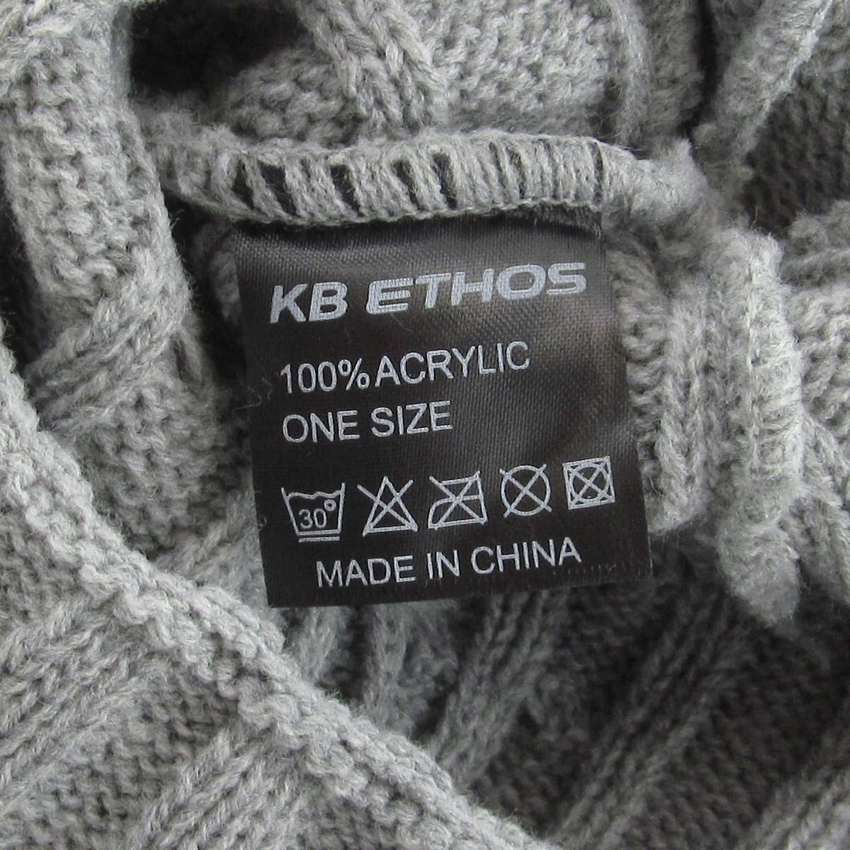 KBETHOS - Wholesale Beanie - Unisex - Cuffless Cable Knit Beanie34