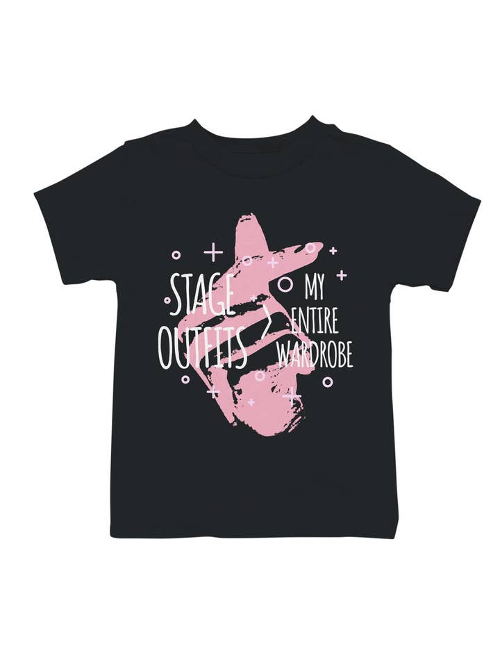 Stage Outfits Over Wardrobe Design Youth's T-shirt for wholesale by Swift Retail