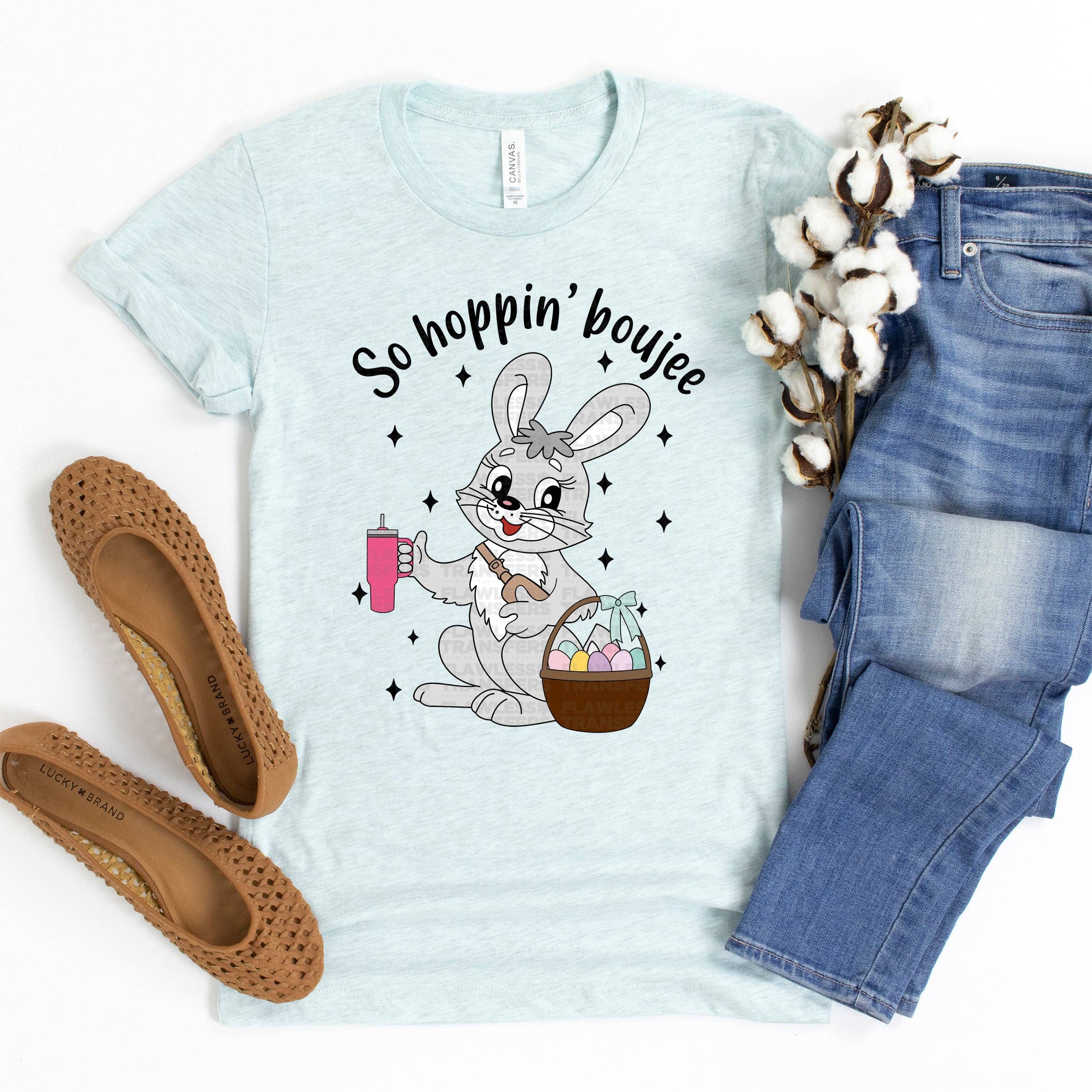 Flawless Transfers - Wholesale Sublimation Transfer - So Hoppin Boujee #1102 - DTF Transfer0