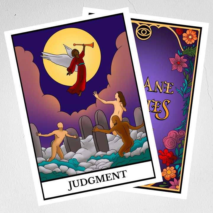 Arcane Wishes - Wholesale Everyday Greeting Card - Judgment Greeting Card1