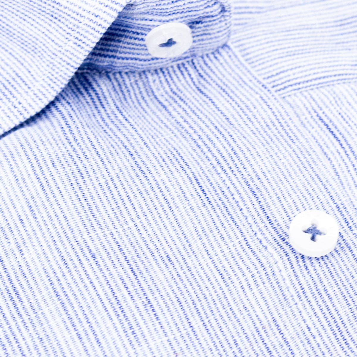 The Boardwalk Linen Button Down Shirt - Ocean Blue for wholesale on Faire2