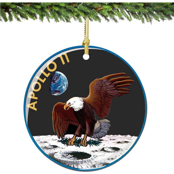 City Souvenirs – Großhandel Verzierung – Offiziell lizenzierter NASA Apollo 11 Weihnachtsschmuck
