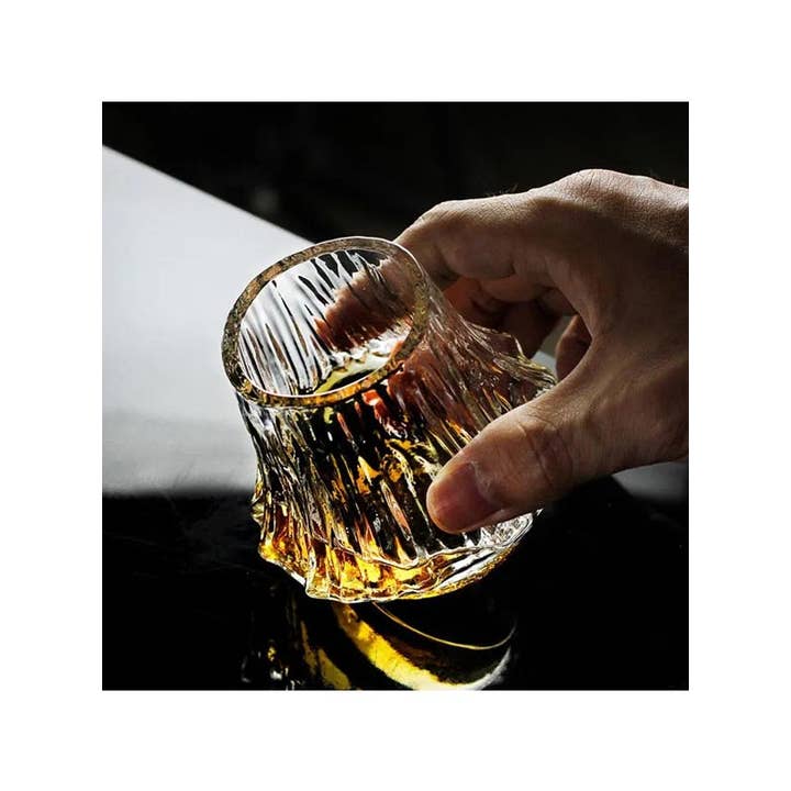 TUTU Home - Wholesale Cocktail/liquor glass - "Fuji" Borosilicate Glass Tumbler – Volcano Inspired 220ml2