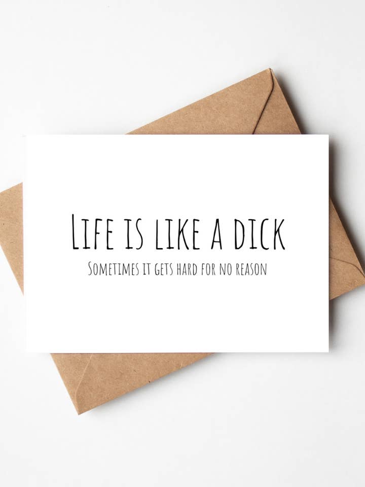 Like a Dick for wholesale by Sew Rustic Candle & Gift Co